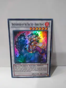Yu-Gi-Oh TCG Brotherhood of the Fire Fist - Horse Prince CBLZ-EN097-Super-1st-NM - Image 1
