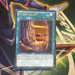 Yugioh! Necrovalley DUSA-EN050 Ultra Rare 1st Edition NM - Image 1