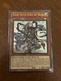 Sage with Eyes of Blue (UTR) OP27-EN001 OTS Tournament Pack 27 Unlimited - Image 1