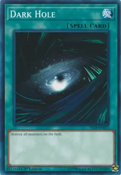 Dark Hole - YS18-EN025 - Common - 1st Edition - Lightly Played - Image 1