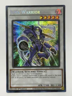 Junk Warrior Prismatic Secret Rare MP24-EN131 1st Edition Gem Mint 💎 - Image 1