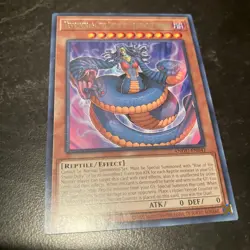 Yugioh! Vennominaga the Deity of Poisonous Snakes - ANGU-EN041 - Rare - Image 3