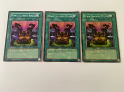 x3 Black Illusion Ritual MRL-051 Super Rare - MP - PLAYSET - OG Print - Image 1