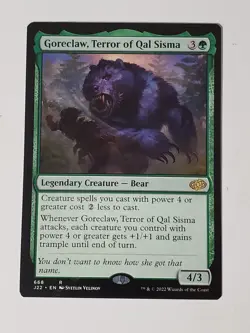 MTG - Goreclaw, Terror of Qal Sisma - Jumpstart 2022 Regular Rare - Image 1