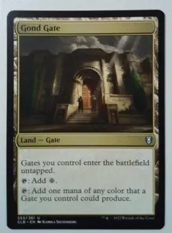 Gond Gate *Common* Magic MtG x1 CLB Baldur's Gate - Image 1