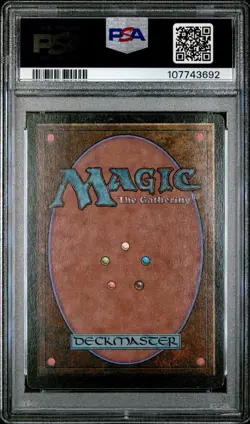 SYLVAN LIBRARY 4th Edition Alternate Rare PSA 7 Vintage MTG [Nostalgium] - Image 2