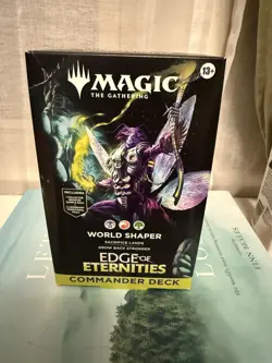 Magic The Gathering Edge of Eternities Commander Deck World Shaper SEALED NEW - Image 1