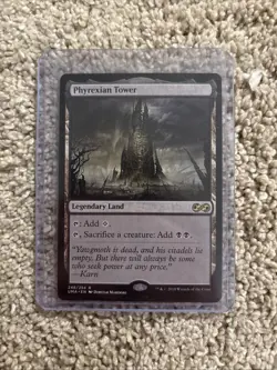 Phyrexian Tower Legendary Land Magic: The Gathering Card - Image 1