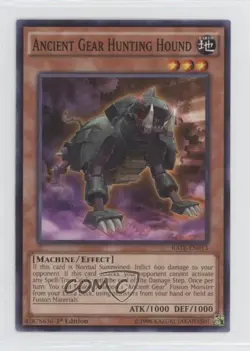Ancient Gear Hunting Hound 1st Ed. YuGiOh Raging Tempest #RATE-EN013 0ob9 - Image 1