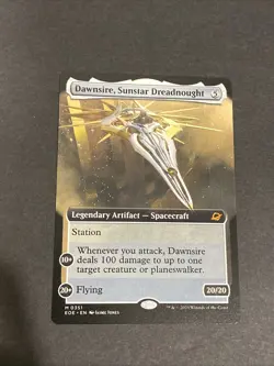 x1 Dawnsire, Sunstar Dreadnought - Non Foil - Extended Art Edge of Eternities - Image 1