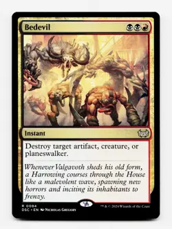 Bedevil [Commander: Duskmourn] - MTG Magic NM/M 💀💀🔥 - Image 1