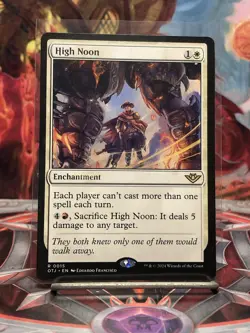 High Noon (Non-foil) Outlaws of Thunder Junction 0015 Rare MTG - Image 1