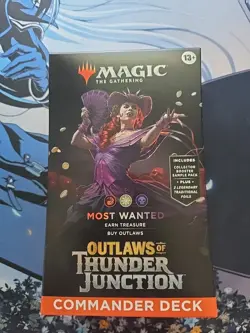 Most Wanted Commander Deck (New) - MTG Outlaws of Thunder Junction - Image 1