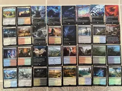 MTG Large Card Lot Final Fantasy EoE Mythic Rare Foil Unique Lands Borderless + - Image 3