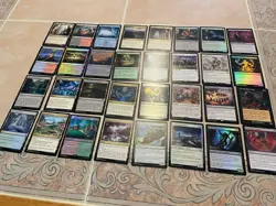 MTG Large Card Lot Final Fantasy EoE Mythic Rare Foil Unique Lands Borderless + - Image 5