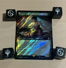 MTG Doctor Who - Susan Foreman - Surge Foil Extended Art Rare - Image 1