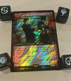 Dan Lewis (EXTENDED SURGE FOIL) Doctor Who MAGIC/MTG - Image 1