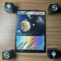 MTG - Out of Time - Surge Foil - Extended Art -Dr Who - Rare - R 1058 - Image 1