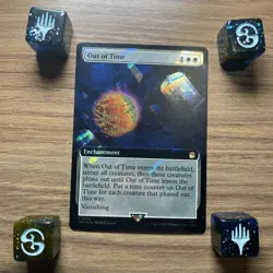 MTG - Out of Time - Surge Foil - Extended Art -Dr Who - Rare - R 1058 - Image 3