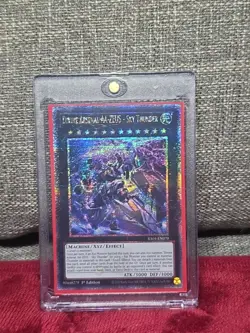 Divine Arsenal AA-ZEUS Sky Thunder RA04-EN070 Quarter Century Secret Rare YUGIOH - Image 1