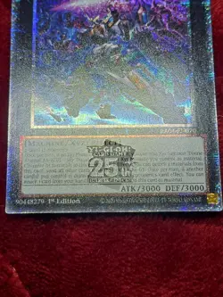 Divine Arsenal AA-ZEUS Sky Thunder RA04-EN070 Quarter Century Secret Rare YUGIOH - Image 3