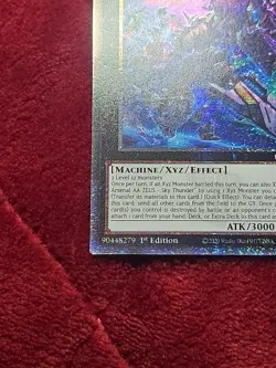Divine Arsenal AA-ZEUS Sky Thunder RA04-EN070 Quarter Century Secret Rare YUGIOH - Image 4