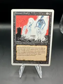 MTG MAGIC THE GATHERING REVISED ANIMATE DEAD (B) - Image 1
