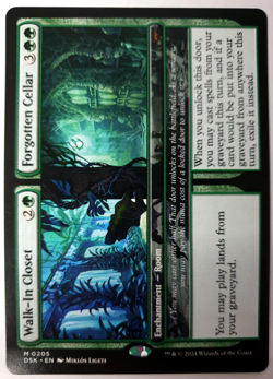MTG Duskmourn - Walk-In Closet / Forgotten Cellar - Mythic - 0205 NM - Image 1
