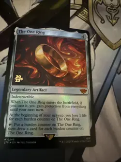 MTG The One Ring - Foil - Prerelease Promo, NM-Mint, English Promo - Prerelease - Image 4