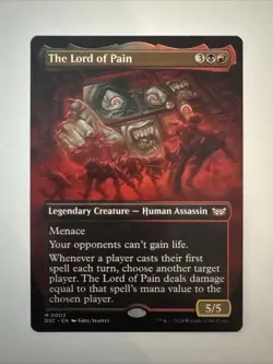 The Lord of Pain (Borderless) Commander: Duskmourn: House of Horror Regular - Image 1