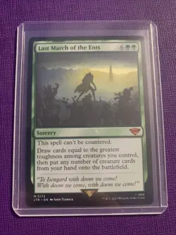 Last March of the Ents Universes Beyond: the Lord of the Rings MTG Regular - Image 1