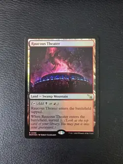 Raucous Theater Murders at Karlov Manor Foil MTG NM Magic Card - Image 1