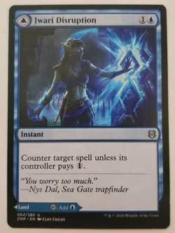 1x Jwari Disruption Jwari Ruins Zendikar Rising MTG Magic the Gathering NM - Image 1