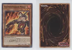 Elementsaber Malo Unlimited YuGiOh Flames of Destruction #FLOD-EN022 0ob9 - Image 3