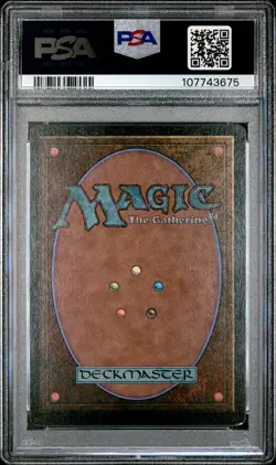 LAND TAX 4th Edition Alternate Rare PSA 8 Vintage MTG [Nostalgium] - Image 2