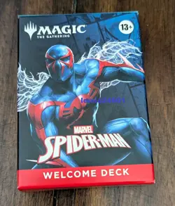 SDCC 2025 Magic the Gathering MTG x Spider-Man Welcome Deck BLUE 2099 Spider-Man - Image 1