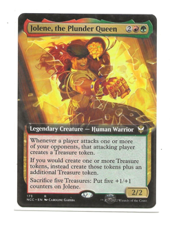JOLENE, THE PLUNDER QUEEN Showcase English Magic SNC NCC #173 MTG NM - Image 1