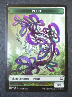 Plant Token - Mtg Card #11U - Image 1