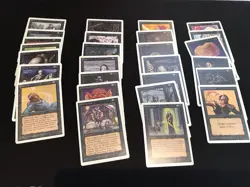 MTG Unlimited Black Lot 27 Cards- Sengir Vampire, Hypnotic Specter - Image 1