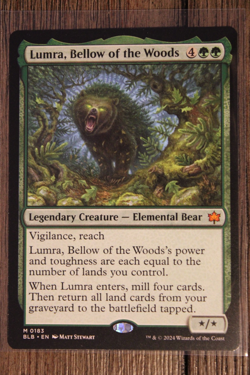 Lumra, Bellow of the Woods Bloomburrow Regular Magic The Gathering - Image 1