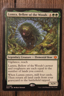 Lumra, Bellow of the Woods Bloomburrow Regular Magic The Gathering - Image 2