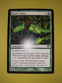 Snake Umbra x1 Planechase 2012 1x MTG Magic the Gathering - Image 1