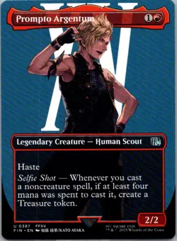 MTG Final Fantasy - Prompto Argentum #387 - Image 1