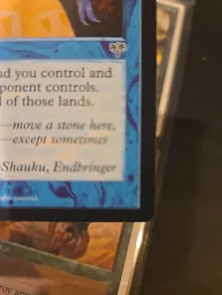 MTG Mirage Political Trickery Never Played Nm - Image 4