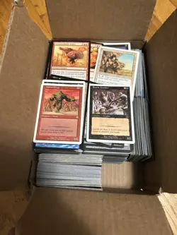 Magic The Gathering MTG 5 Pounds Lbs Lot MP HP DMG Condition ~1300 Cards Vintage - Image 1