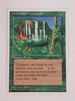 MTG Concordant Crossroads (Chronicles/Green/R) - BGM - Image 1