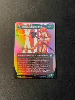 Vanille, Cheerful l'Cie (Borderless Foil) #R392 Final Fantasy MTG FFXIII - NM - Image 1
