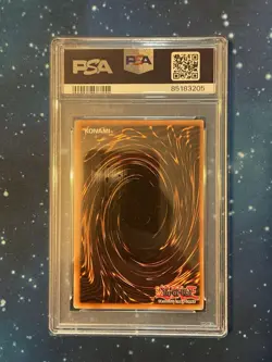 YuGiOh 2002 Left Arm Of The Forbidden One 1st Edition LDB-P123 Portuguese PSA 10 - Image 2