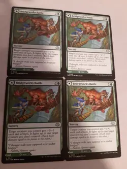 4x Mtg Modern Horizons 3 Bridgeworks Battle NM/M Magic The Gathering - Image 1