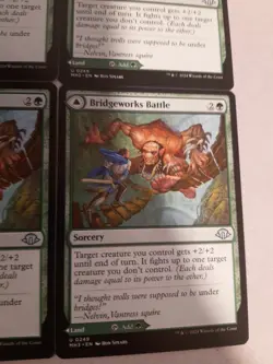 4x Mtg Modern Horizons 3 Bridgeworks Battle NM/M Magic The Gathering - Image 2